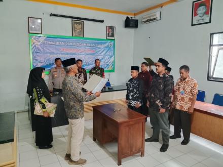 Pelantikan Perangkat Desa Prigi